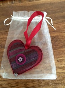 Dark Red Heart